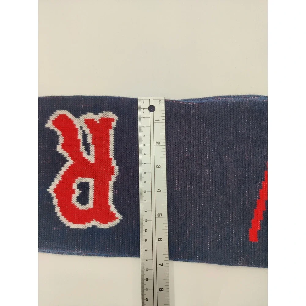 Boston‎ Red Sox MLB Knit Scarf Navy Blue Red Forever Collectibles STA0614-00001